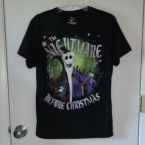 The Nightmare Before Christmas Black T-Shirt